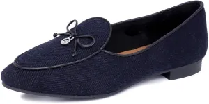 Nautica Woman Flat Loafers Luxury Designer Penny Shoes Slip On Ballet Comfortable Everyday Moccasins for Work Office Outdoor