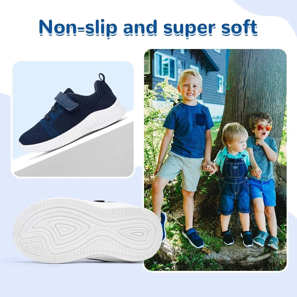 nerteo Toddler/Little Kid Boys Girls Shoes Running/Walking Sports Sneakers