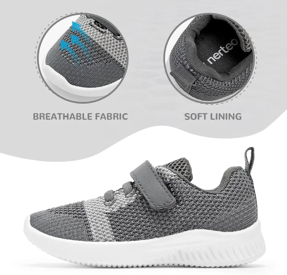 nerteo Toddler/Little Kid Boys Girls Shoes Running/Walking Sports Sneakers
