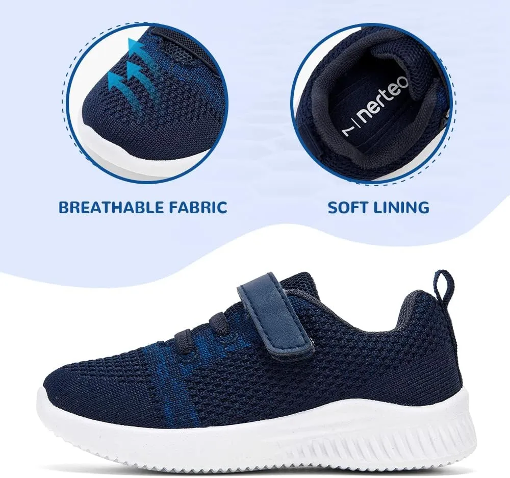 nerteo Toddler/Little Kid Boys Girls Shoes Running/Walking Sports Sneakers