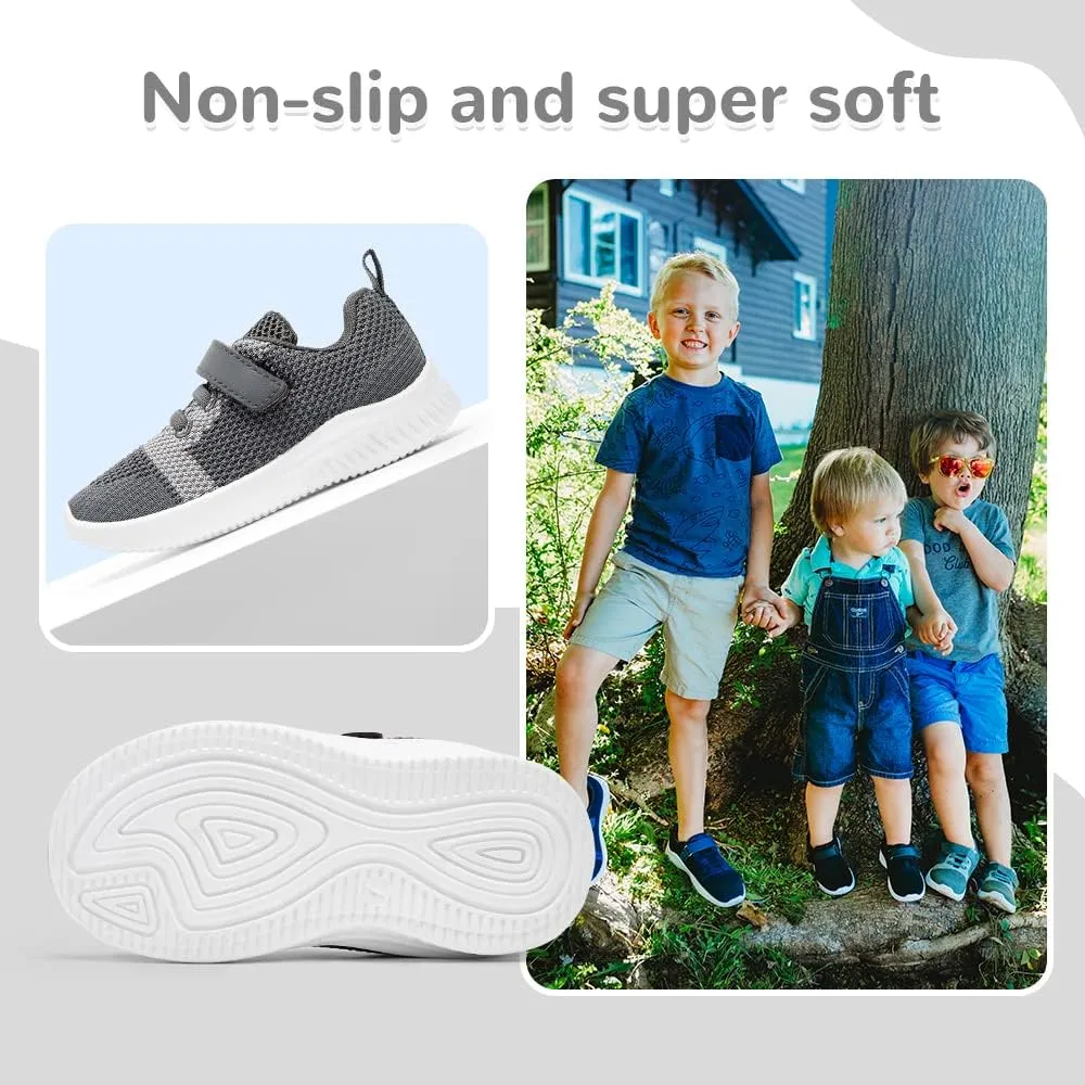 nerteo Toddler/Little Kid Boys Girls Shoes Running/Walking Sports Sneakers