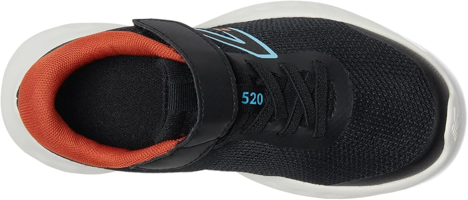 New Balance Kids' 520 V8 Bungee Lace Running Shoe