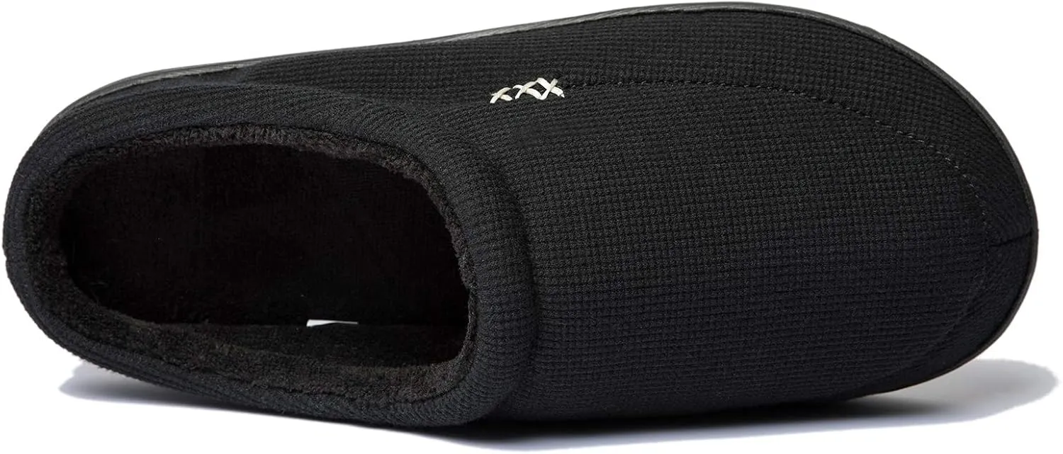 NewDenBer Men's Cozy Memory Foam Slippers Soft Slip on Indoor Outdoor Clog House Shoes