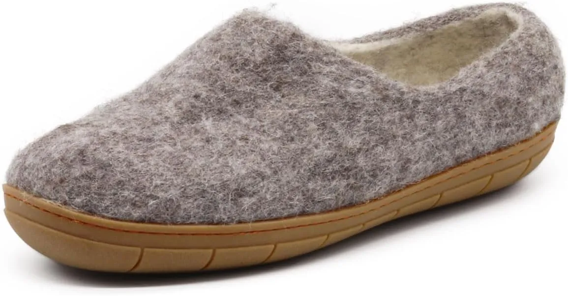 Nootkas Women's Felted Merino Wool 'Victoria' House Shoe