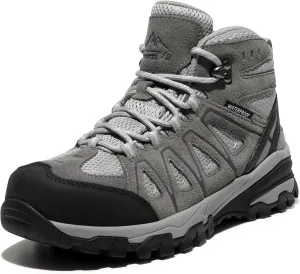 NORTIV 8 Women's Waterproof Hiking Boots Outdoor Trekking Camping Trail Hiking Boot