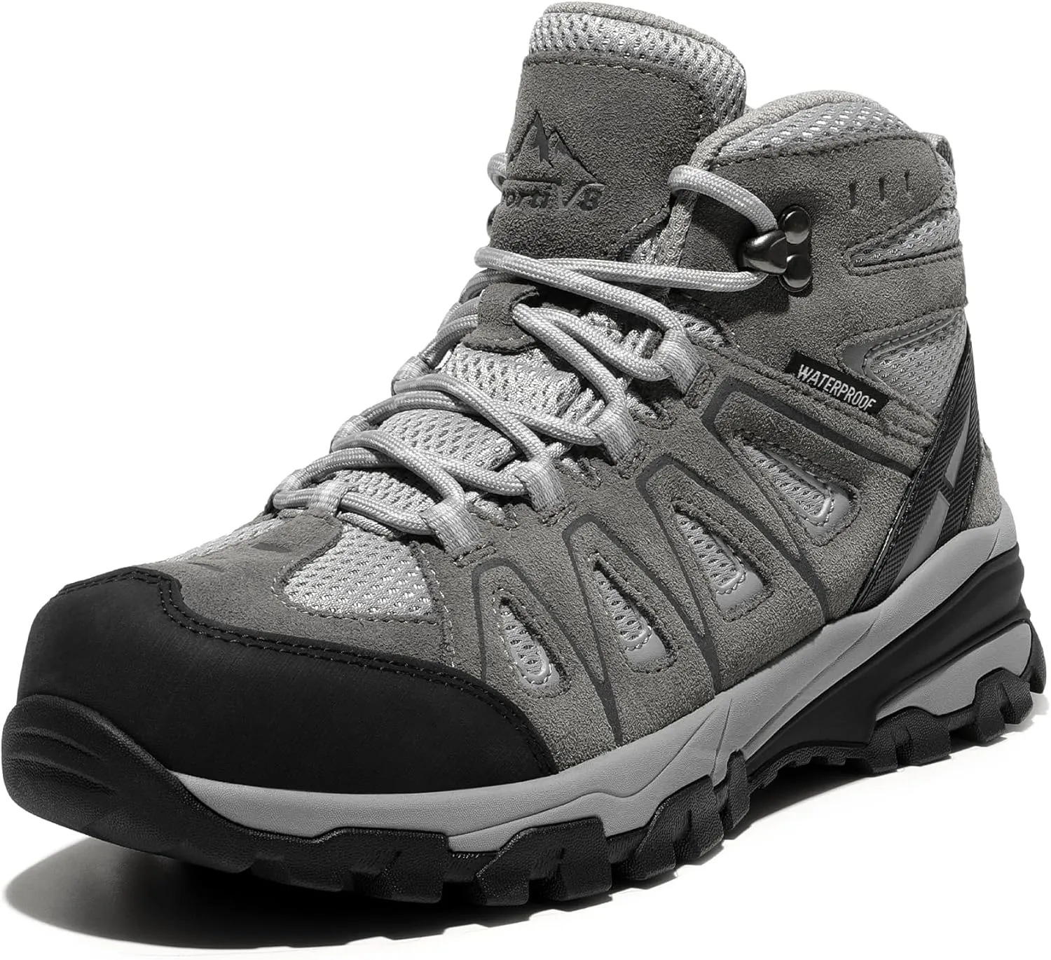 NORTIV 8 Women's Waterproof Hiking Boots Outdoor Trekking Camping Trail Hiking Boot
