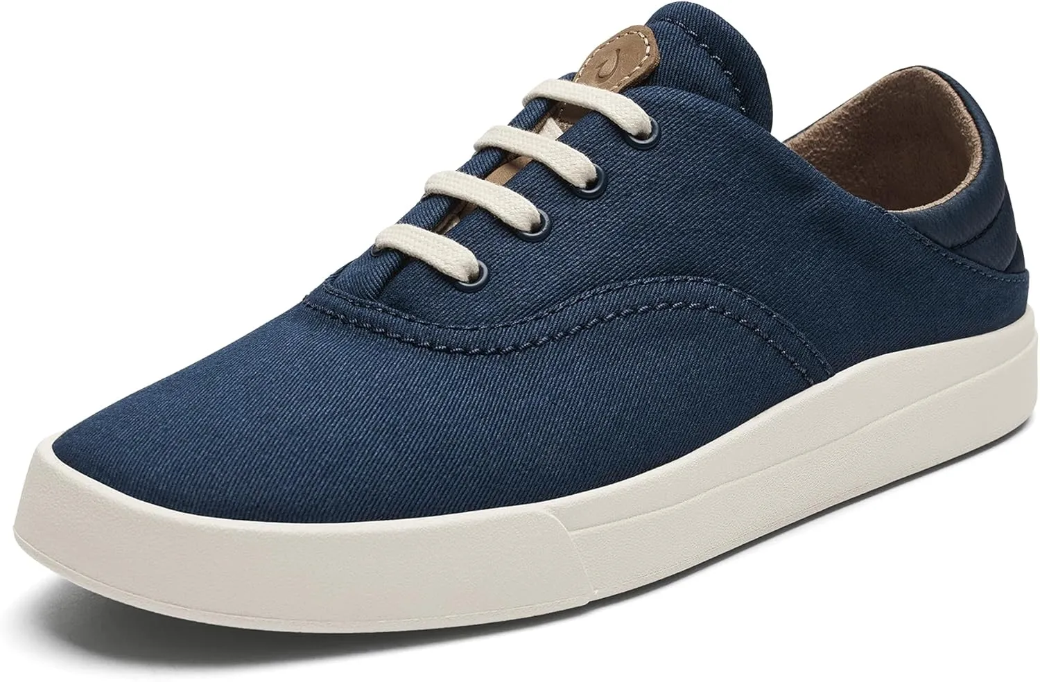OLUKAI Kohu Women's Everyday Sneaker, Lightweight Canvas & Classic Lace-Up Design, All-Day Comfort & Support
