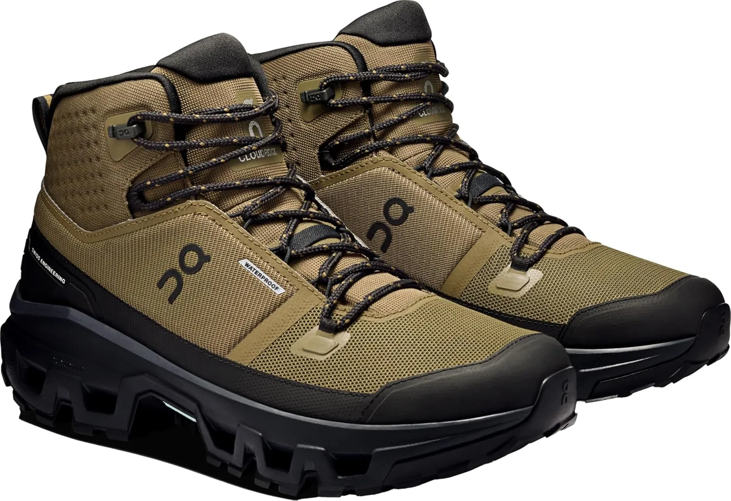 On Men's Cloudrock Mid Waterproof Sneaker