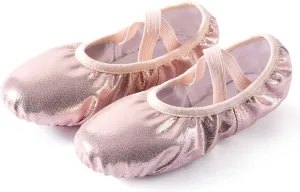 Phineein Girls Ballet Shoes for Practice Ballet Slipper for Dancing