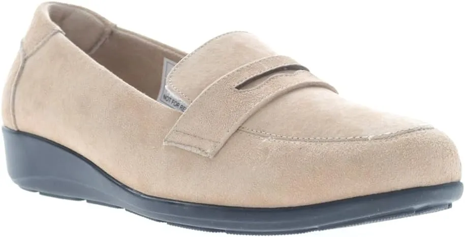 Propet Womens Yetta Slip On Flats Casual - Black