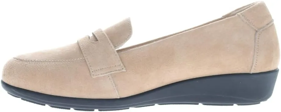 Propet Womens Yetta Slip On Flats Casual - Black