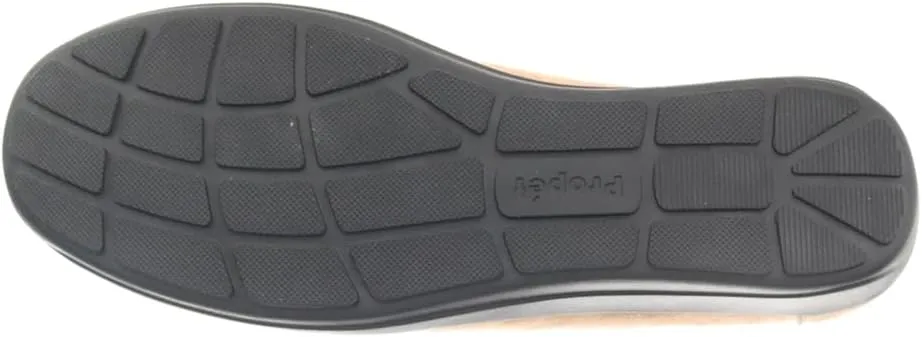 Propet Womens Yetta Slip On Flats Casual - Black