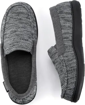 RockDove Men's Tweed Memory Foam Moc Slipper