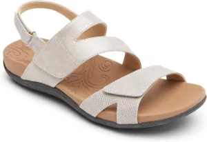 Rockport Women's Adjustable Strap Flat Sandal