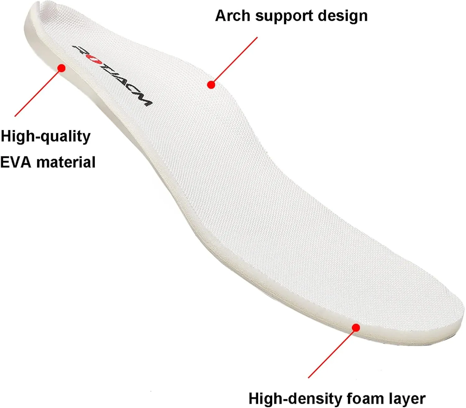 ROTJACM Women's Slip on Cloth Shoes with Arch Support,Plantar Fasciitis Loafers Canvas Comfort Wide Moc-Toe Light Weight Shoes