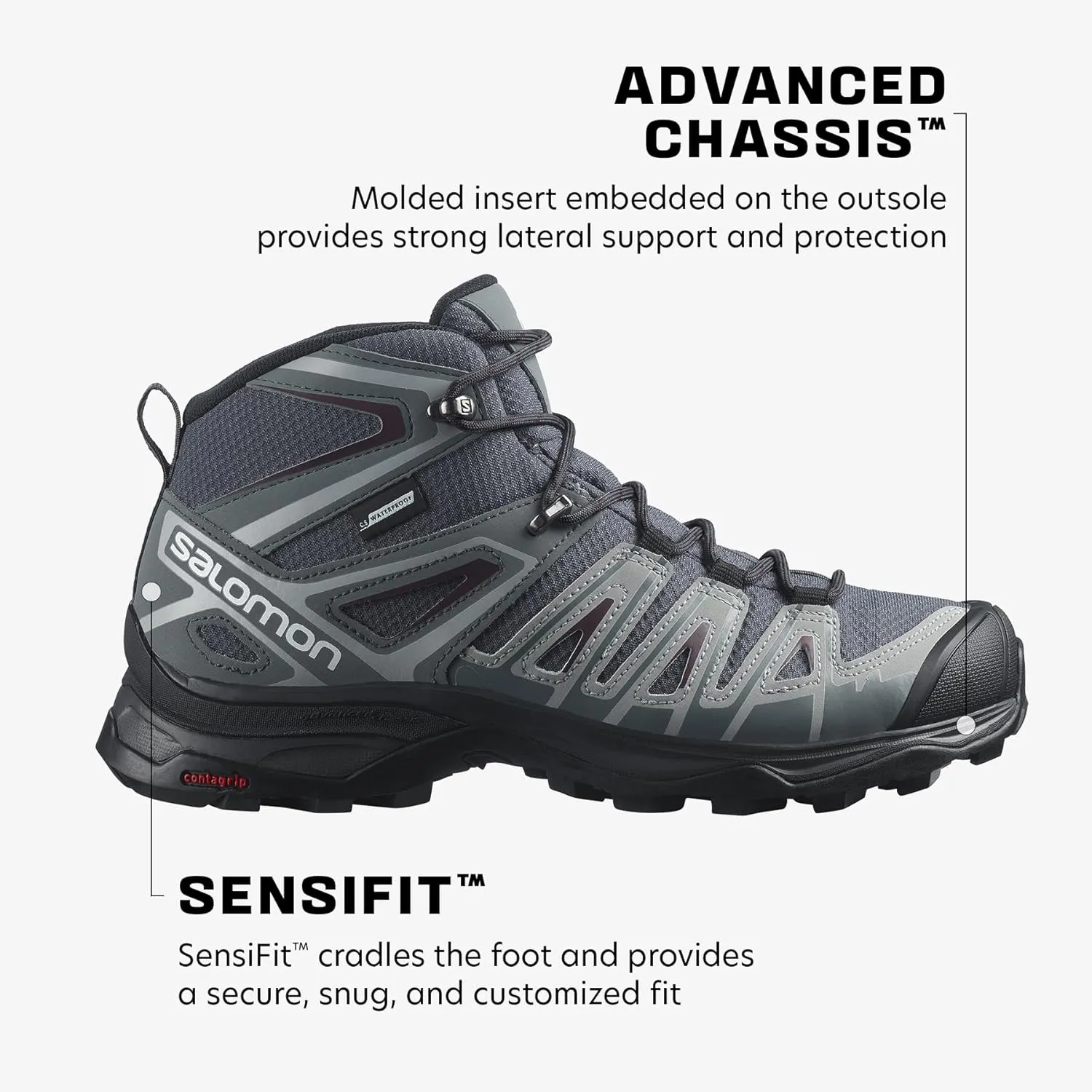 Salomon Women's X Ultra Pioneer Mid Climasalomon Waterproof Hiking Boot