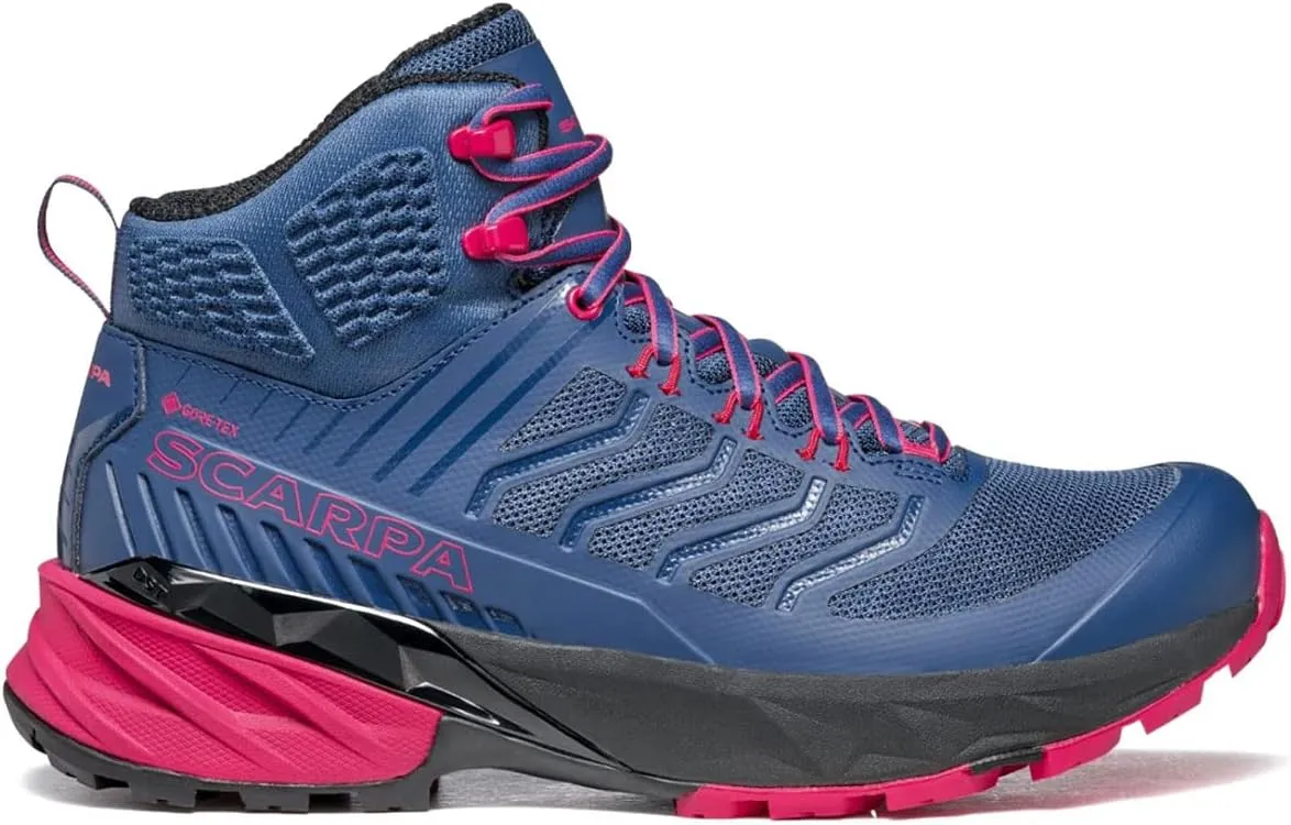 SCARPA Women's Rush Mid GTX Waterproof Gore-Tex Shoes for Hiking and Trail Running