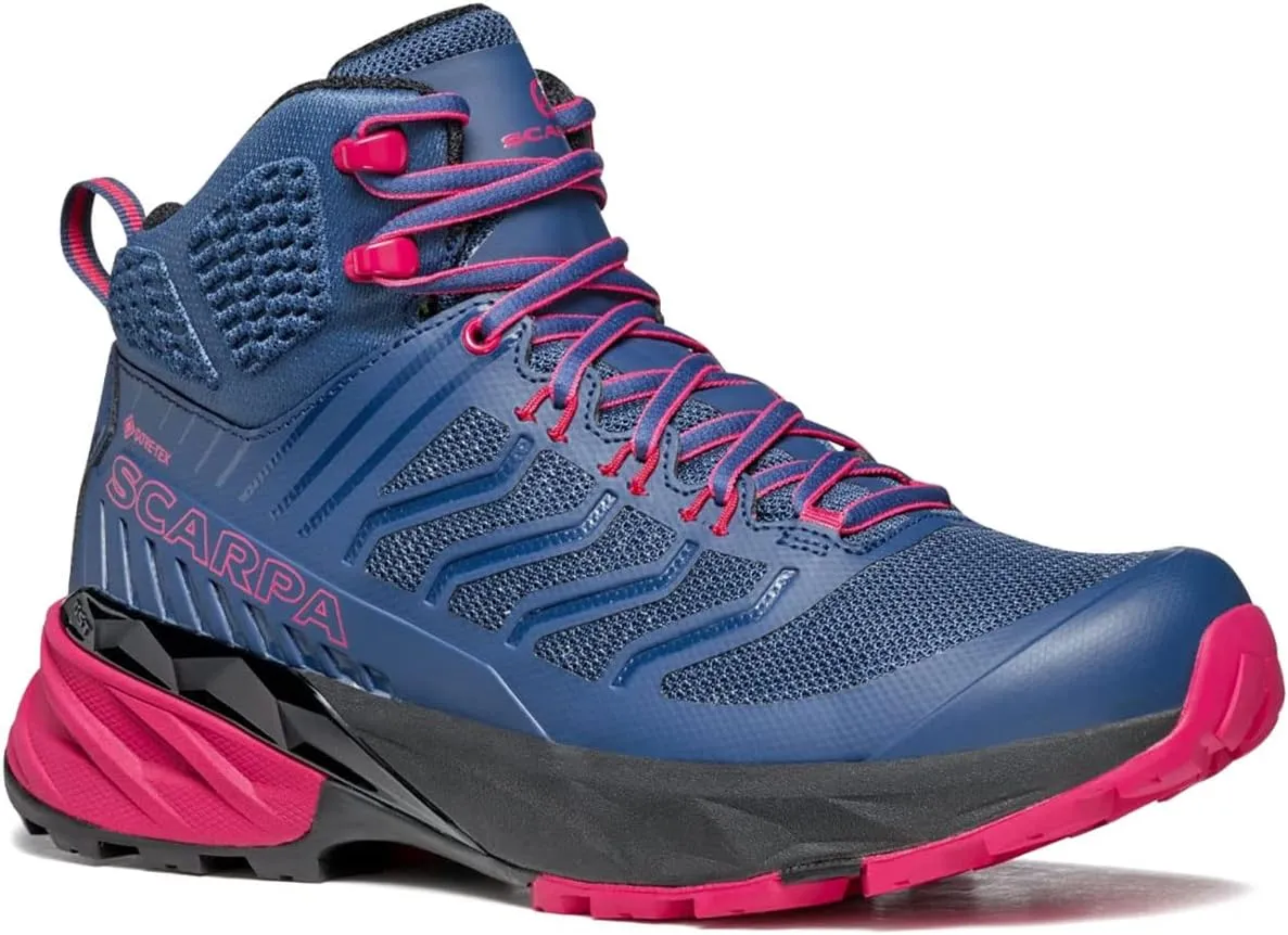 SCARPA Women's Rush Mid GTX Waterproof Gore-Tex Shoes for Hiking and Trail Running