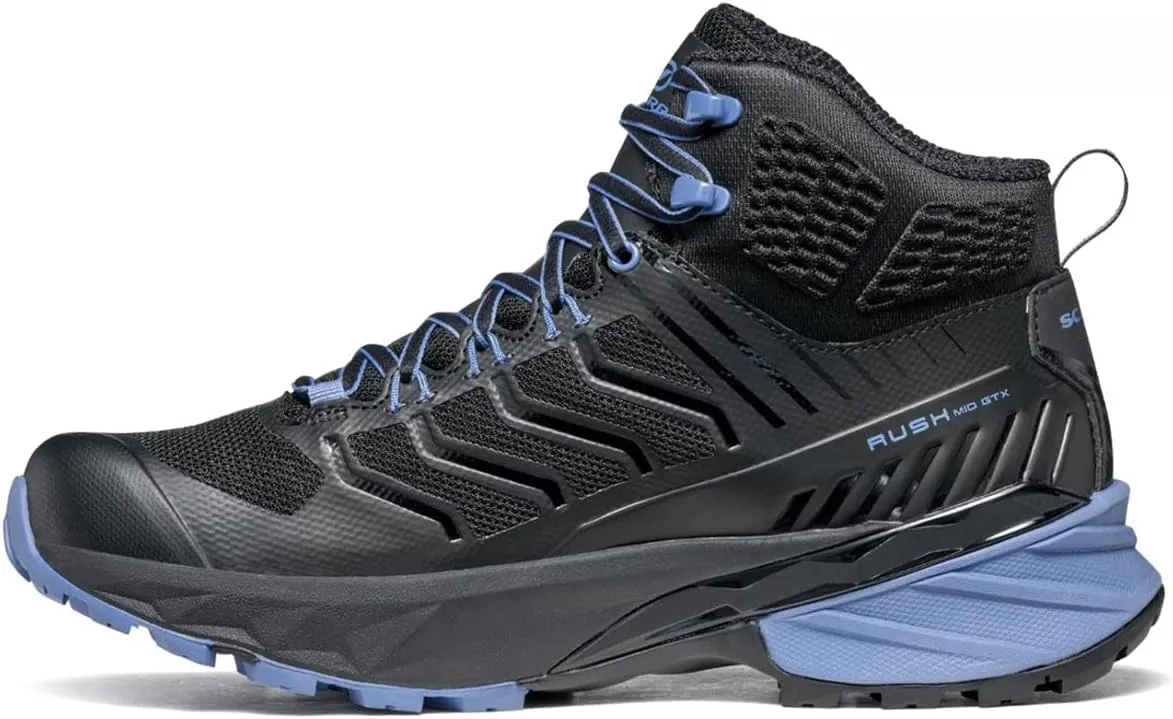 SCARPA Women's Rush Mid GTX Waterproof Gore-Tex Shoes for Hiking and Trail Running
