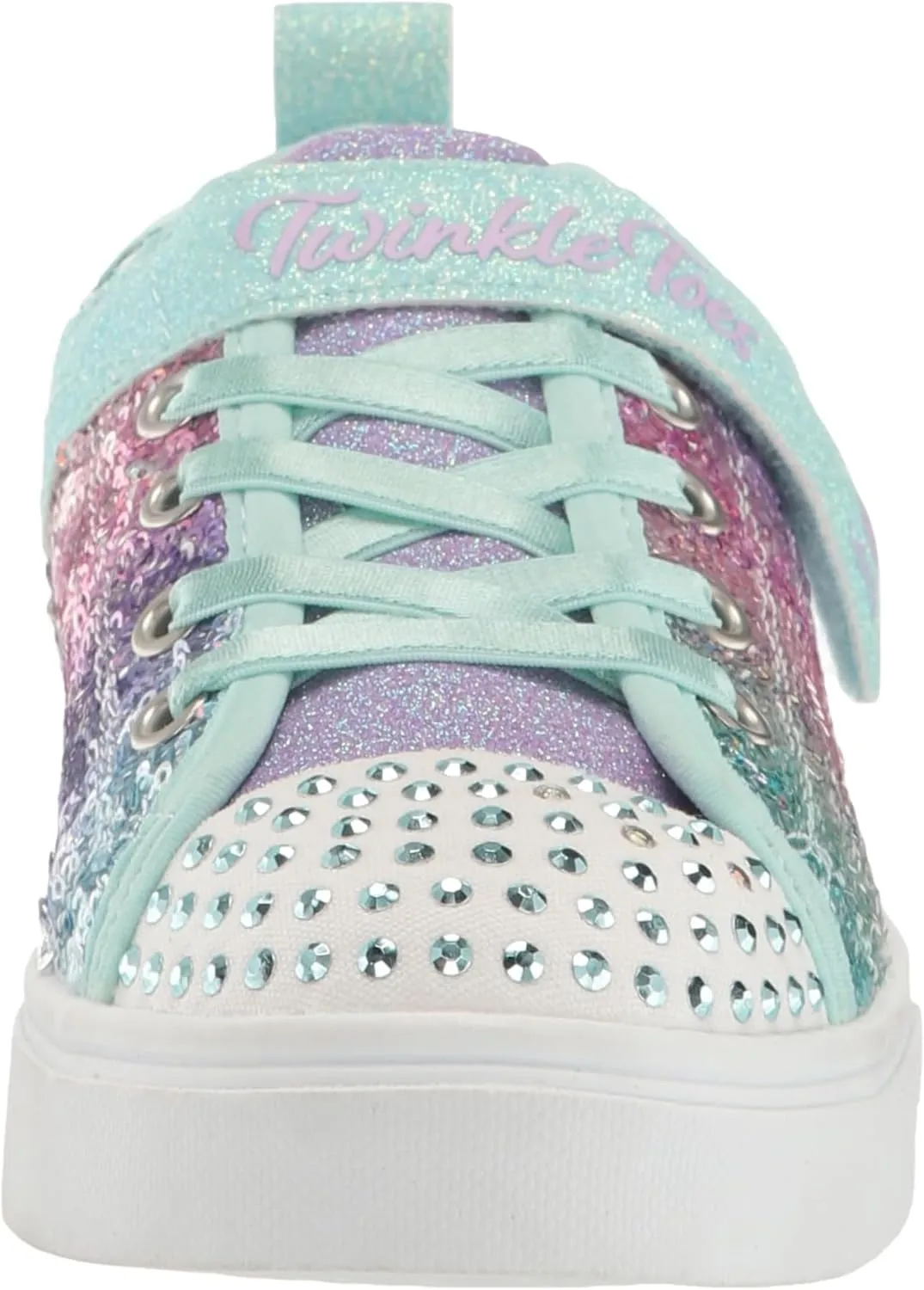 Skechers Unisex-Child Twinkle Sparks-Sequin Flash Sneaker