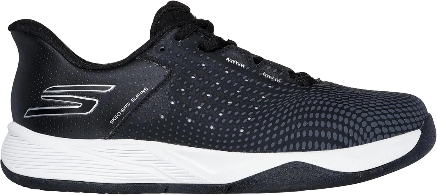 Skechers Womens Viper Court Reload Hands Free Slip-Ins Sneaker