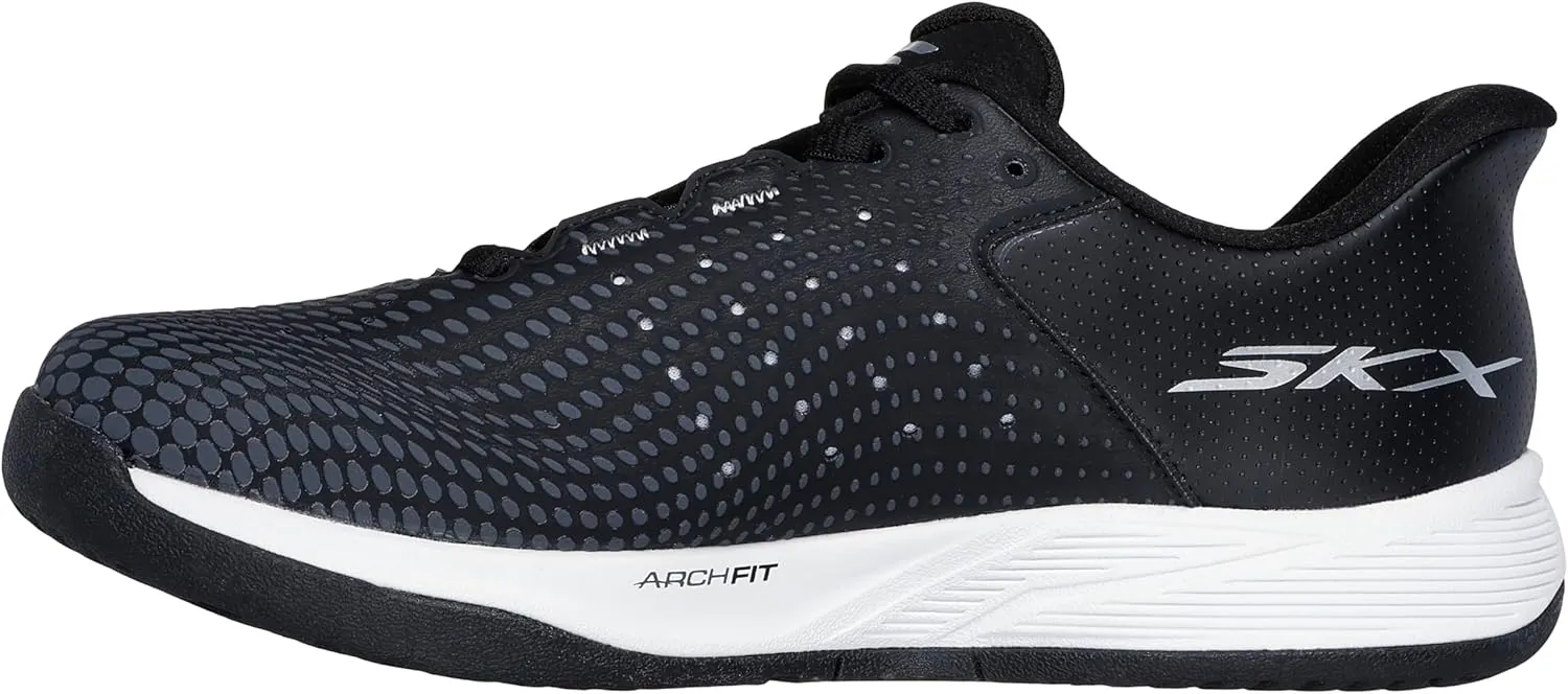 Skechers Womens Viper Court Reload Hands Free Slip-Ins Sneaker
