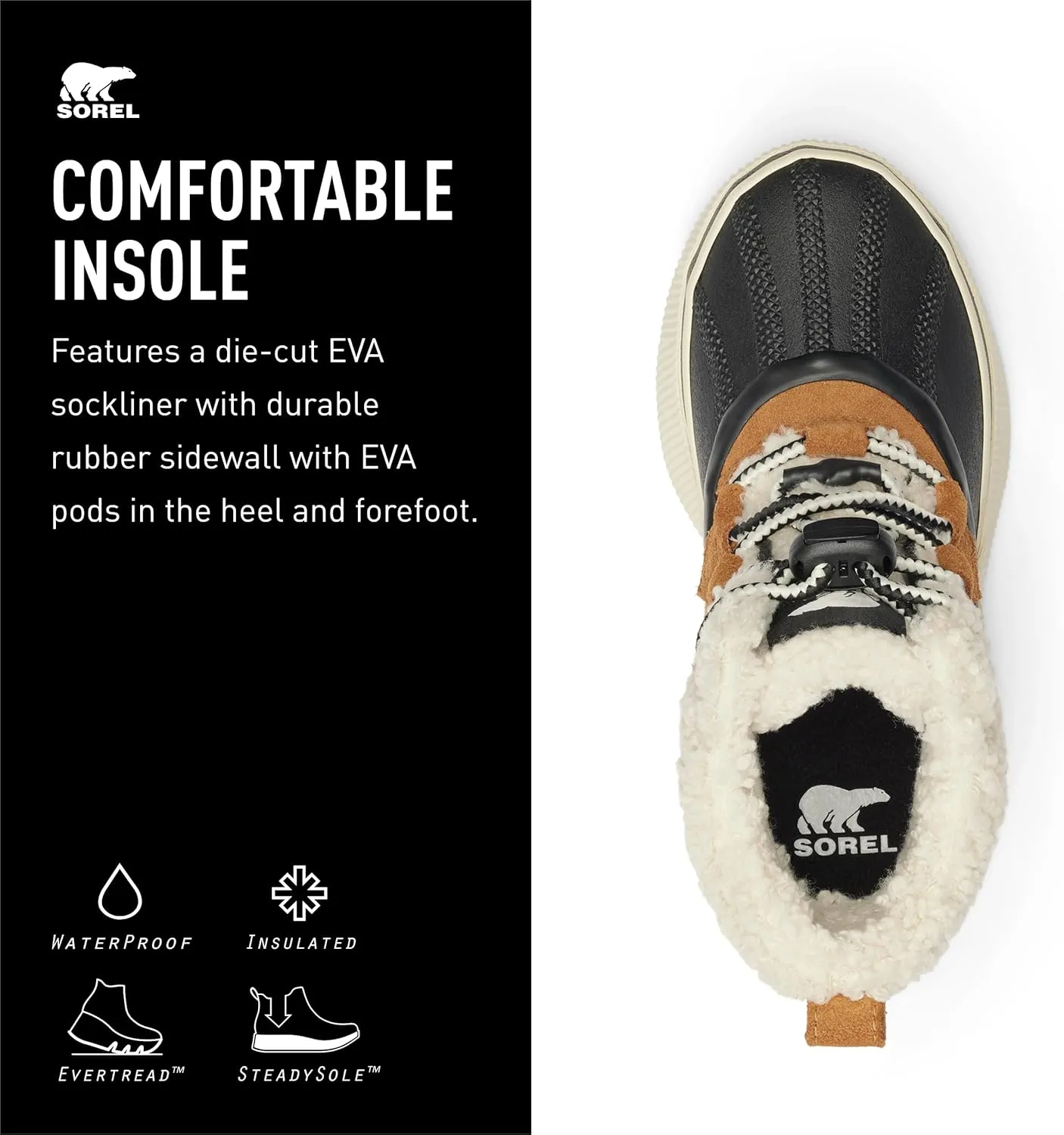 SOREL Children's Out N About lV Chillz Waterproof Boot