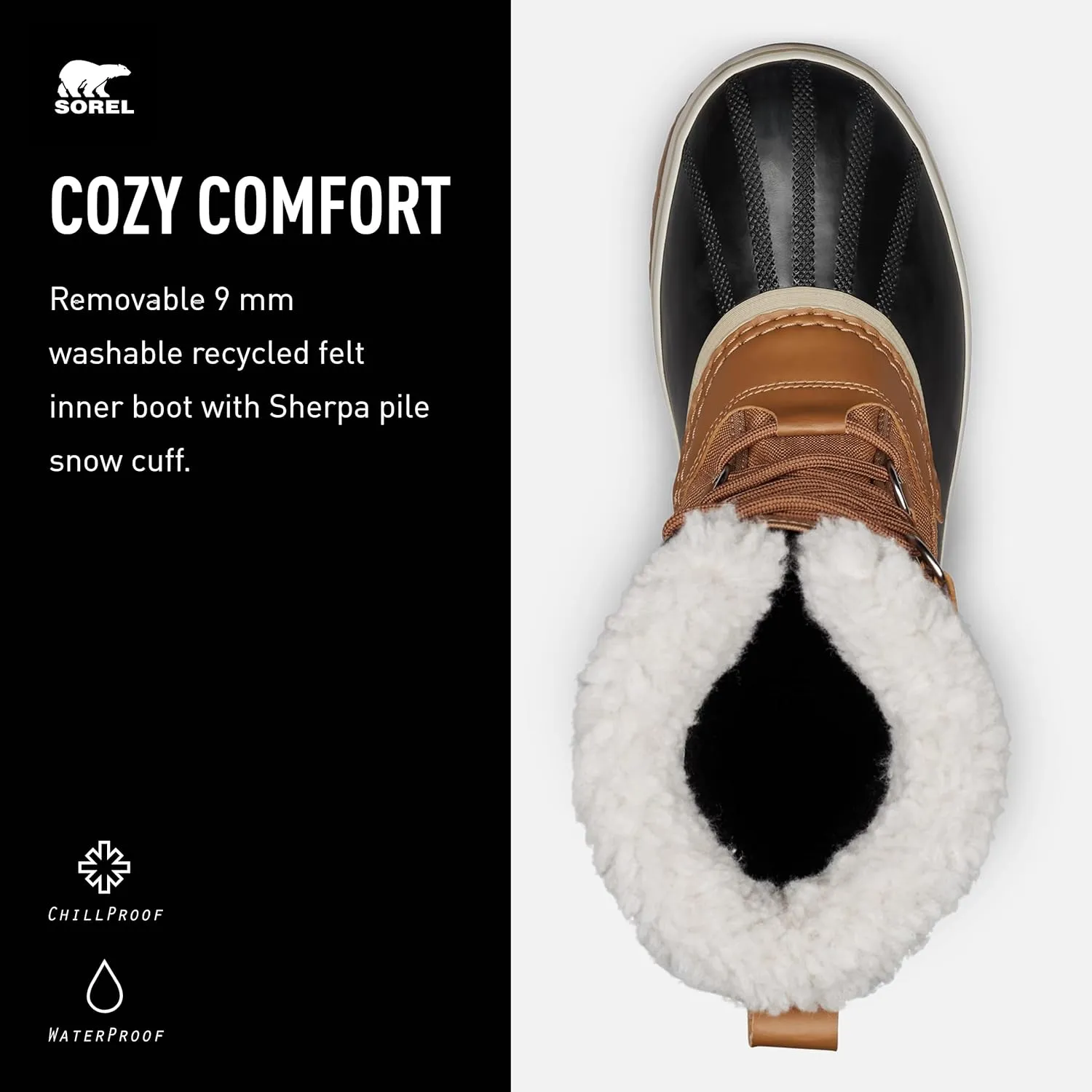 SOREL - Men's 1964 Pac Nylon Snow Boot for Winter