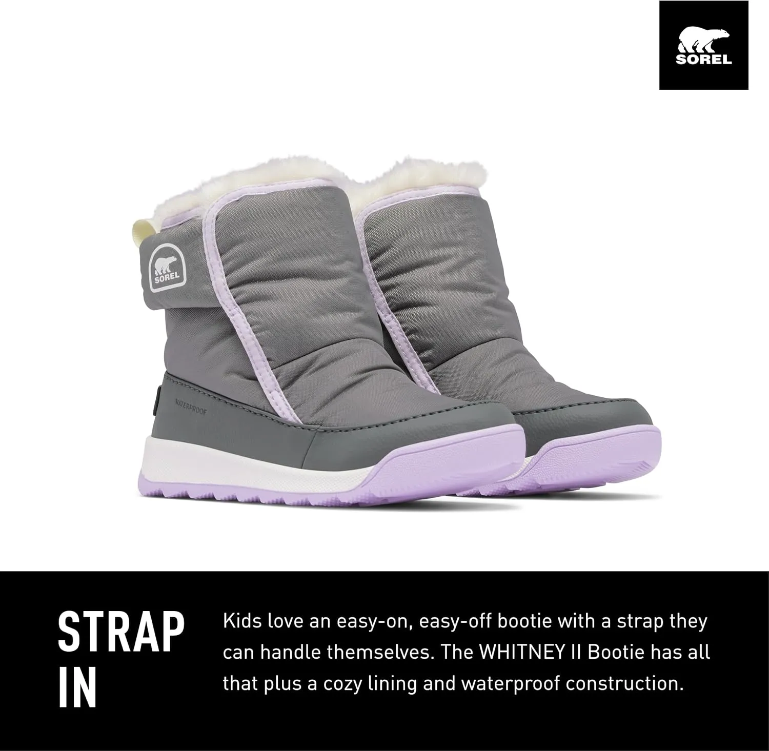 SOREL Toddler's Whitney ll Plus Waterproof Bootie