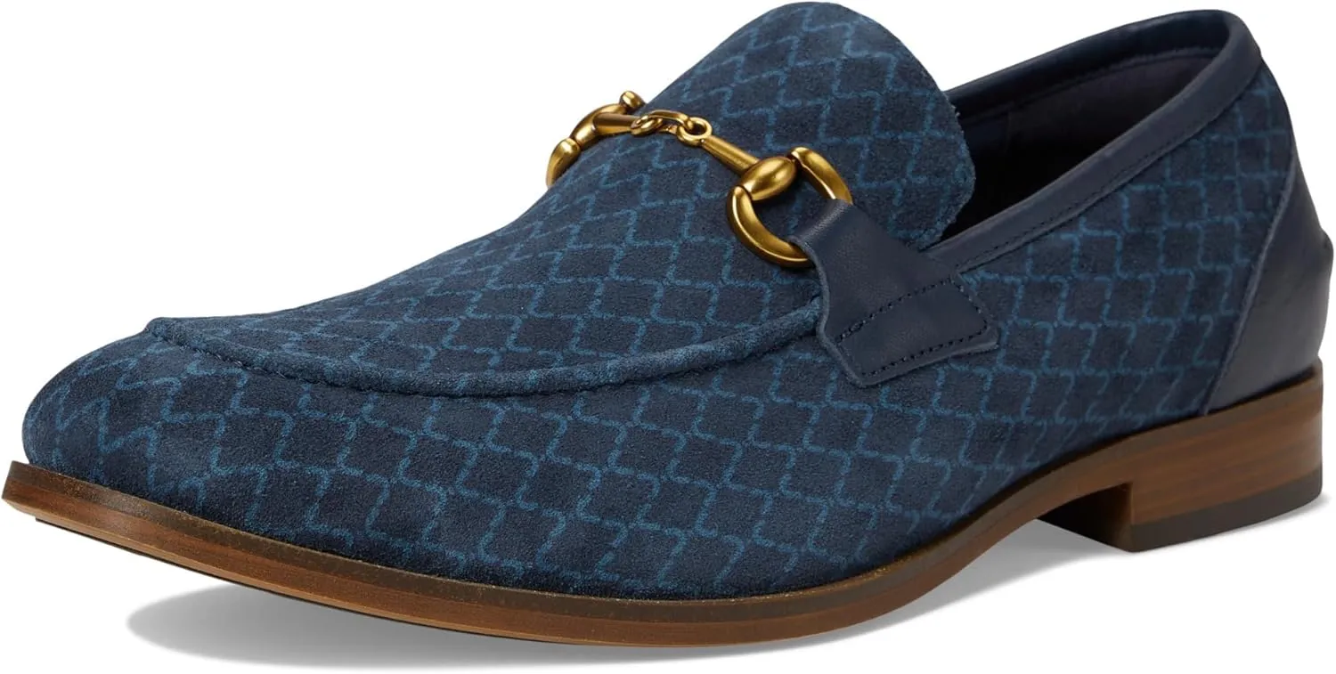 Stacy Adams Men's Brinkley Moc Toe Slip on Loafer