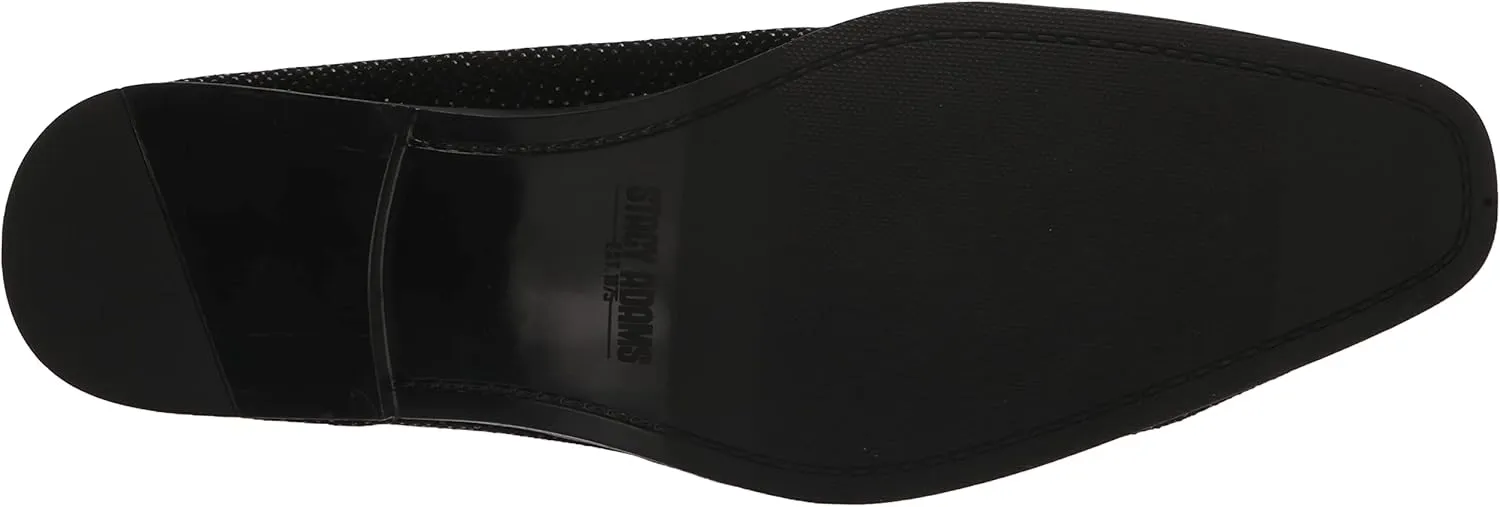 STACY ADAMS Men's Suave Rhinestone Slip on Loafer