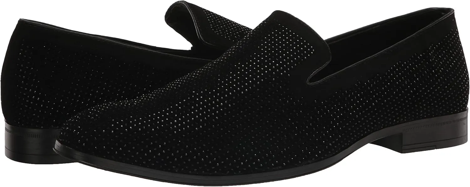 STACY ADAMS Men's Suave Rhinestone Slip on Loafer