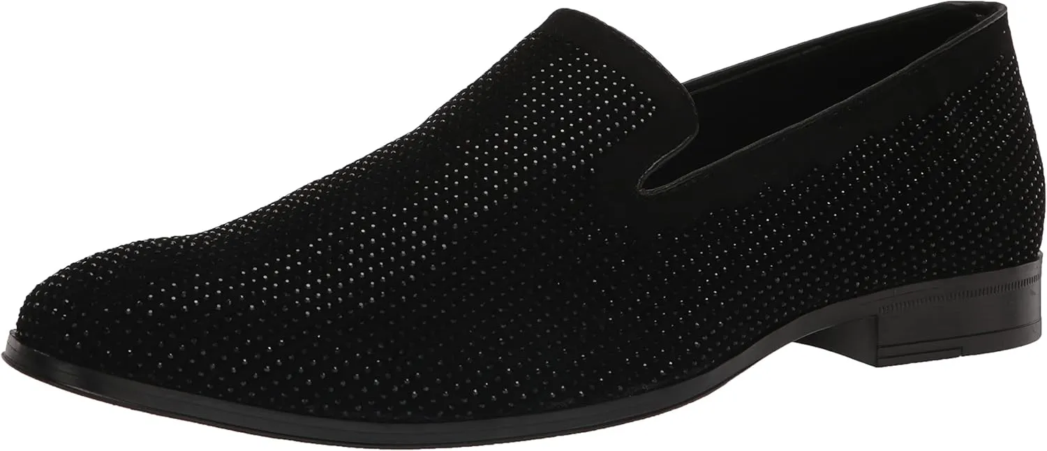 STACY ADAMS Men's Suave Rhinestone Slip on Loafer