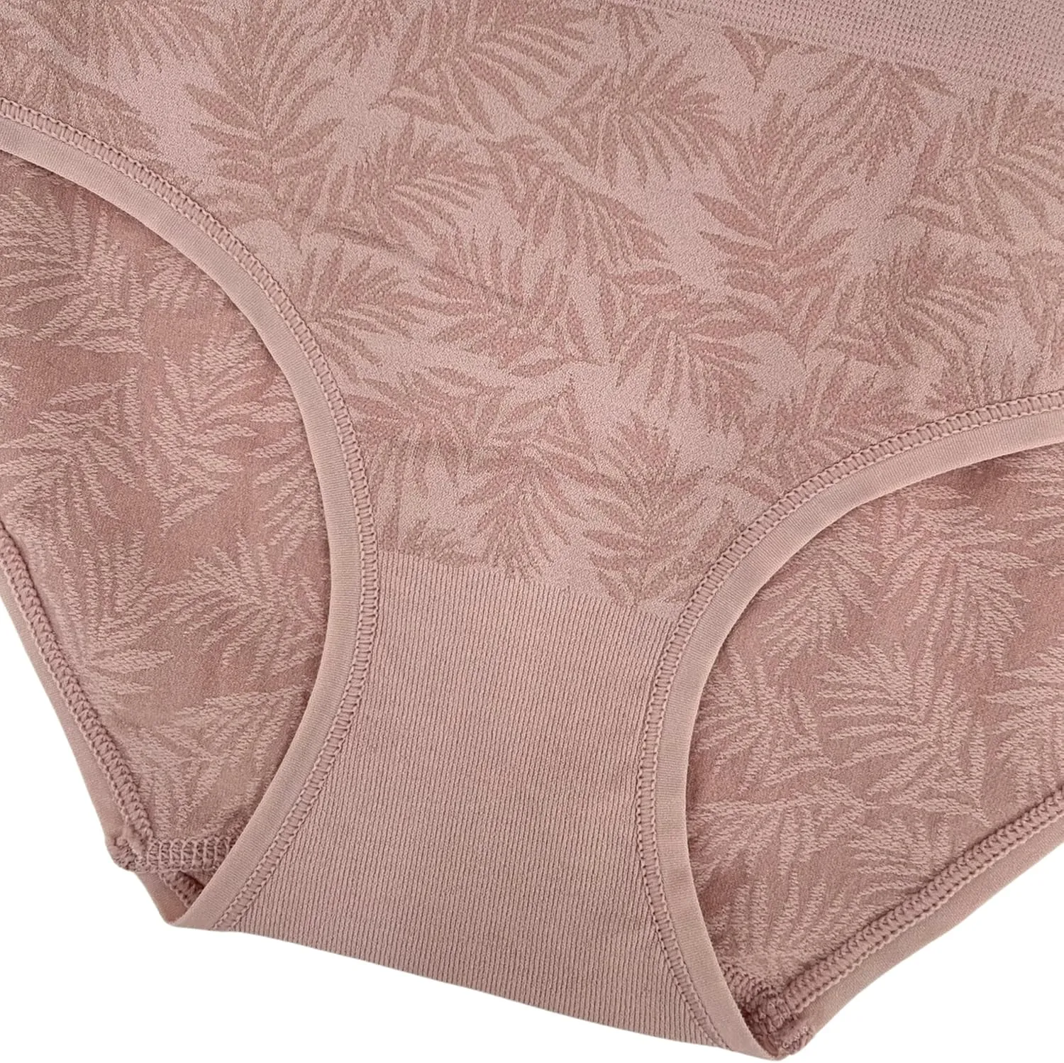 TAHARI Women's 5-Pack Seamless Hipster Underwear Invisible No Show Comfy Everyday Panties for Women