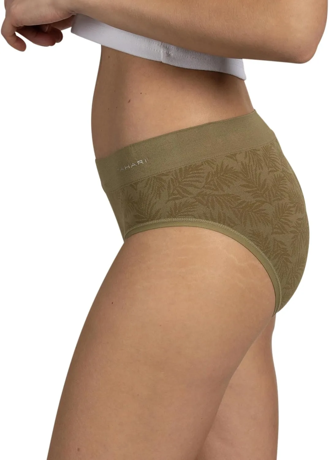 TAHARI Women's 5-Pack Seamless Hipster Underwear Invisible No Show Comfy Everyday Panties for Women