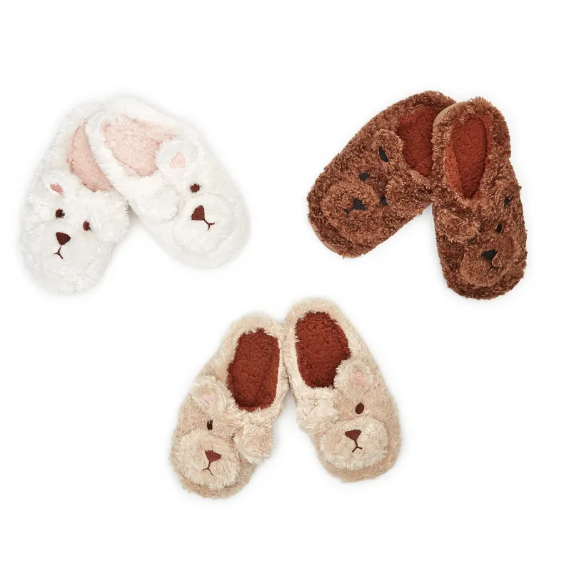 Teddy Plush Sherpa Slippers