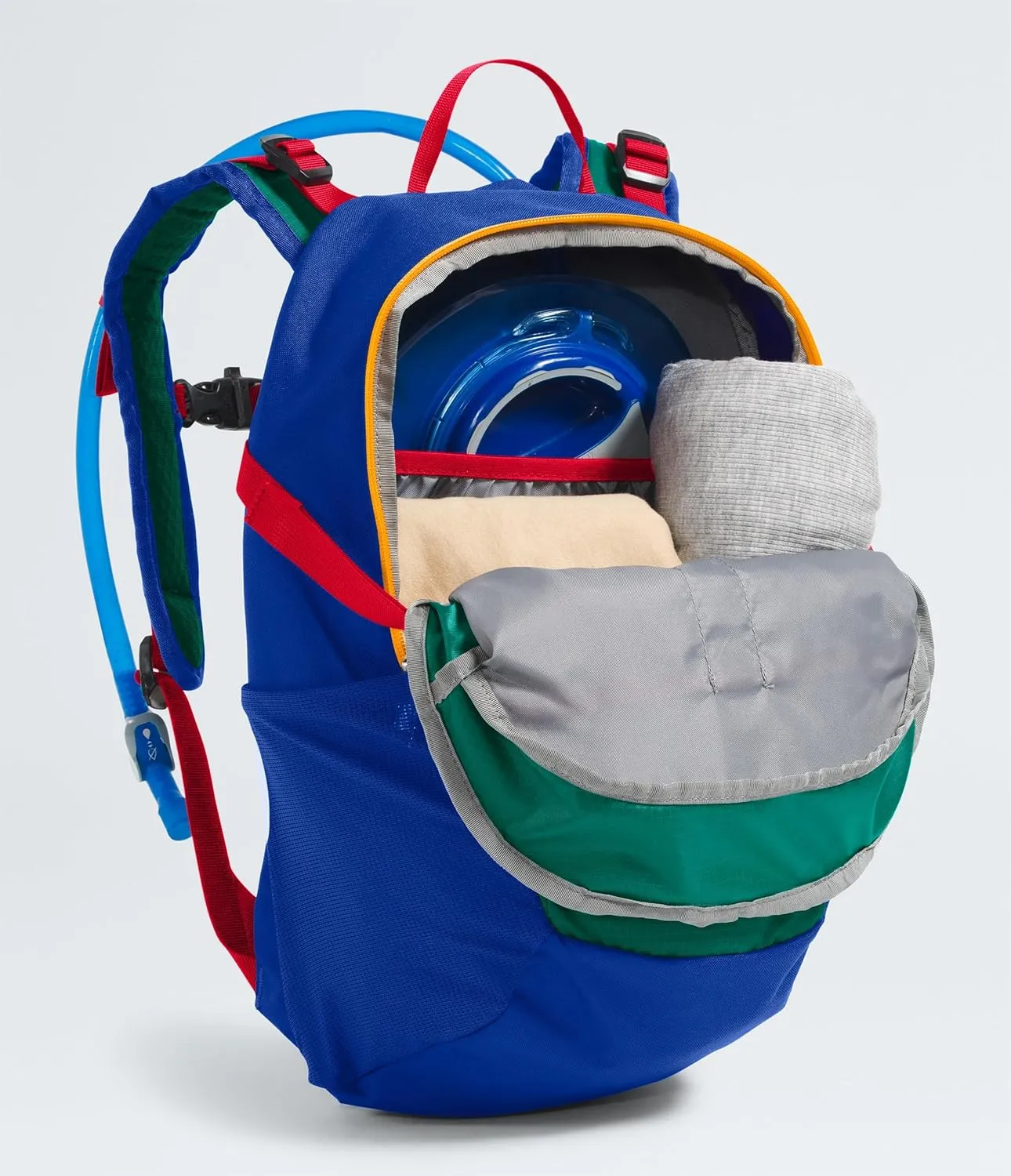 THE NORTH FACE Basin 15 Daypack - PFAS Free, TNF Green/TNF Blue, One Size