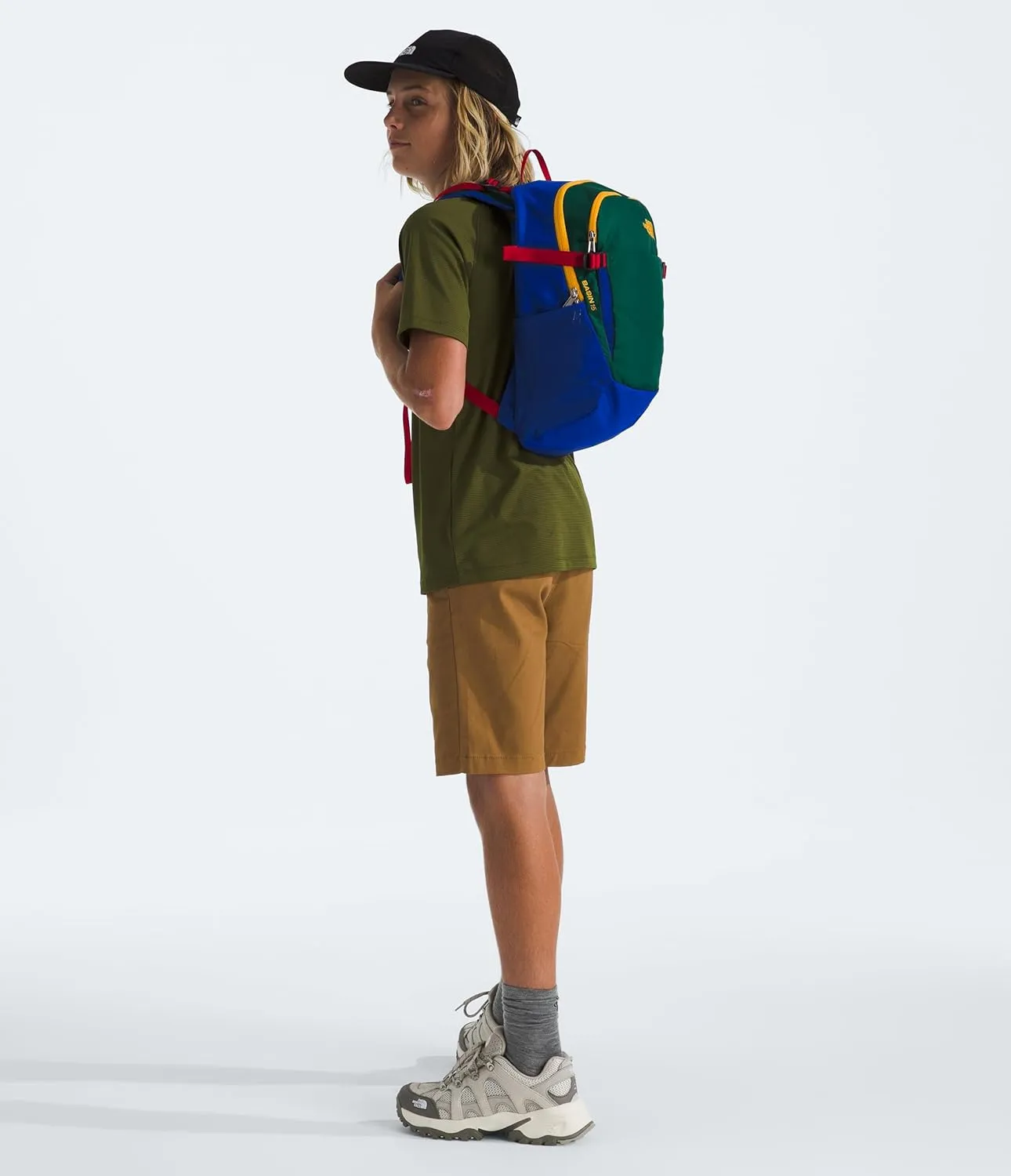 THE NORTH FACE Basin 15 Daypack - PFAS Free, TNF Green/TNF Blue, One Size