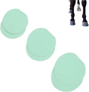 tinkare 3 Pack Horse Boot Pad Horse Hoof Pads Heel Pad for Hoof Support Shock Absorption Increase Comfortable Hoof Protect