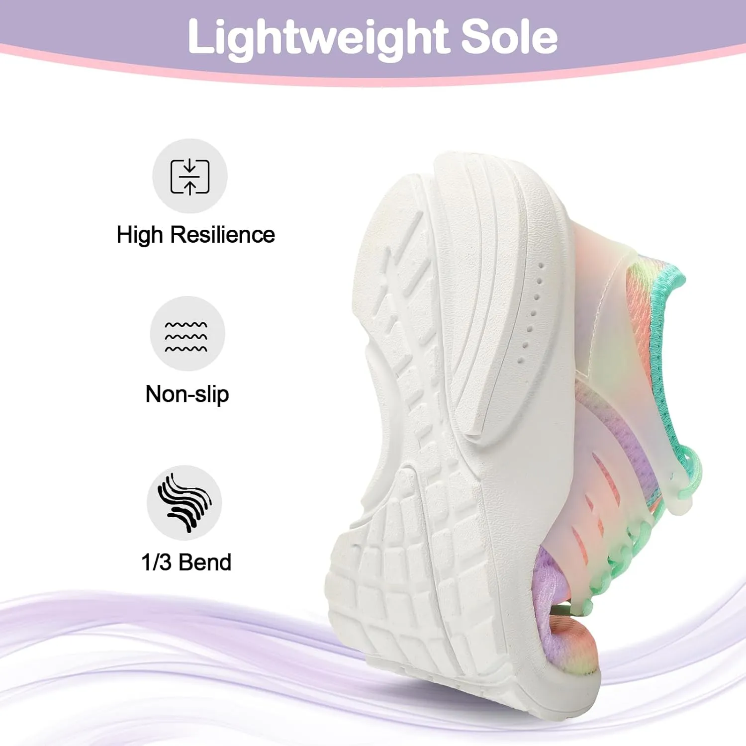 Troadlop Kids Sneaker Lightweight Breathable Running Tennis Boys Girls Shoes