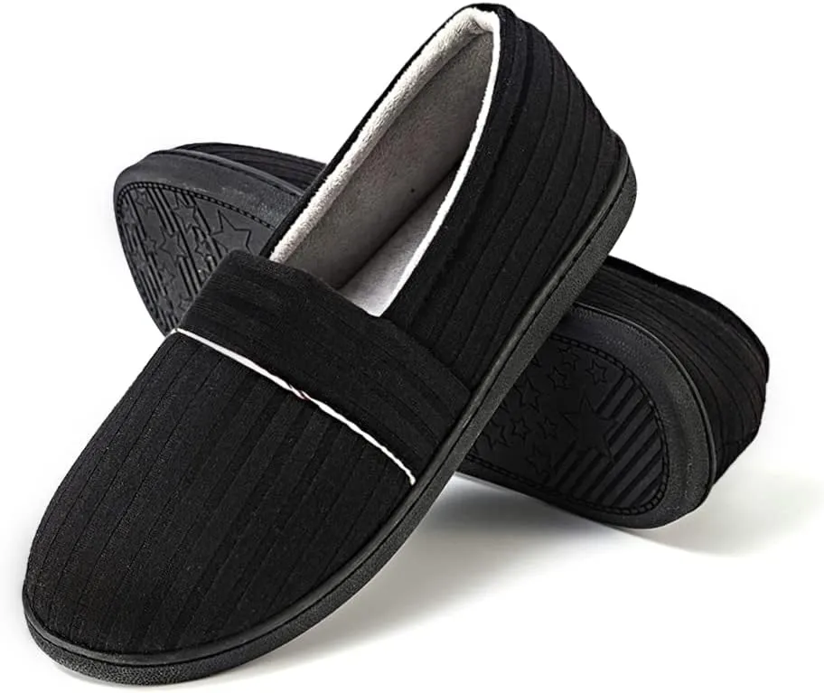 Urbancolor Women Washable Closed Back Indoor Slippers Anti-Slip House Slipper Breathable Home Shoes