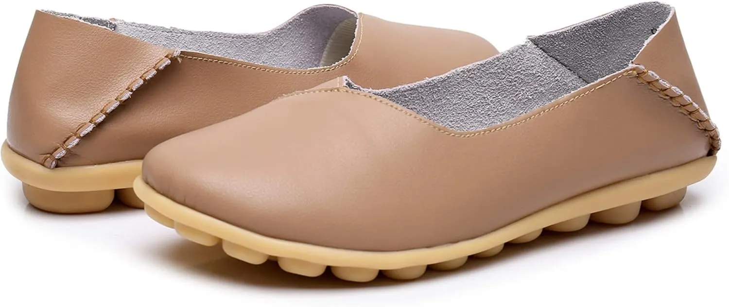 VenusCelia Women's Bare Walking Flat Loafer