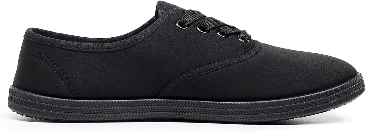 VenusCelia Women's Rainbow Lace Up Sneaker Shoes