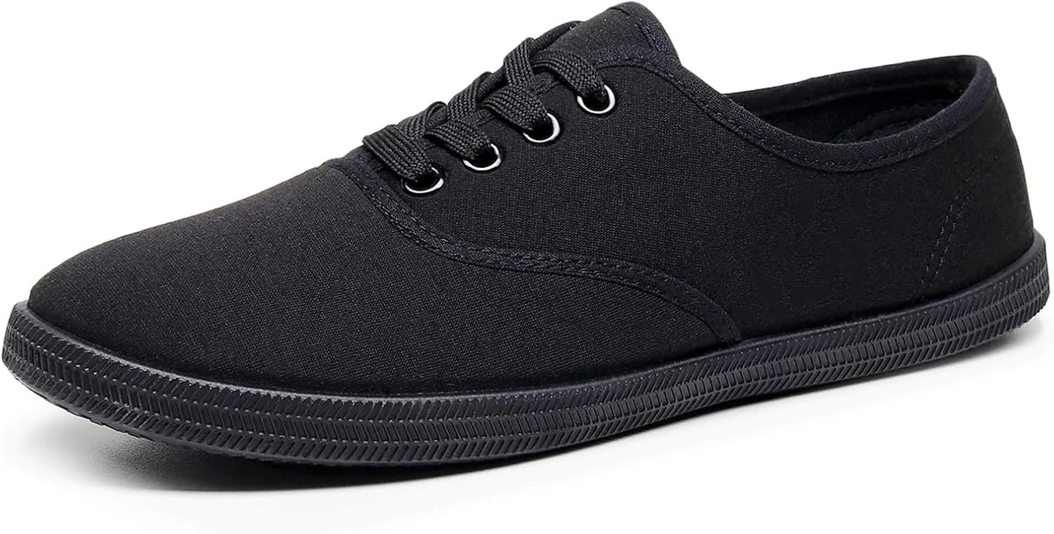VenusCelia Women's Rainbow Lace Up Sneaker Shoes