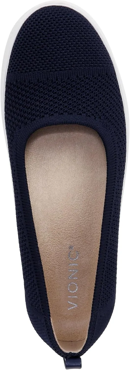 Vionic Women's Uptown Skimmer Knit Ballet Flat