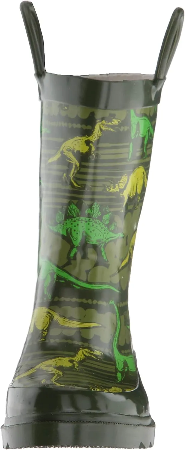 Western Chief Rain Boots with Pull on Handles for Toddlers and Kids - Premium Waterproof Boots for Boys and Girls