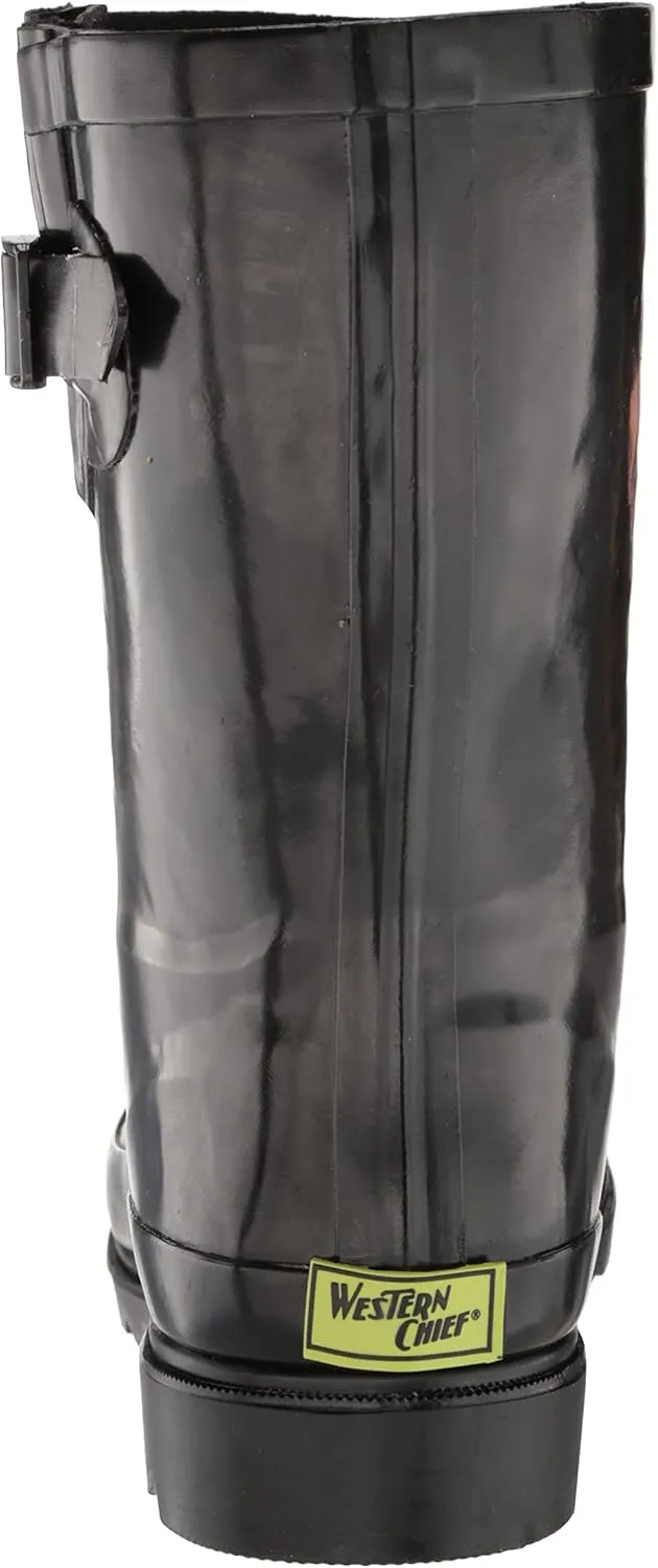 Western Chief Women Solid Mid Height Waterproof Rain Boot
