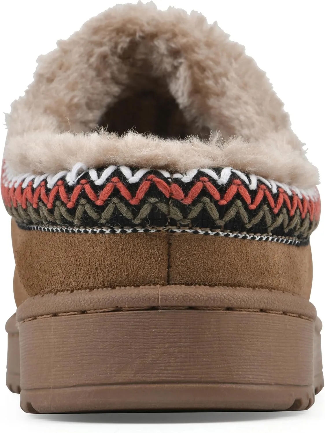 WHITE MOUNTAIN Women's Iceberg Faux Fur Slipper Clog