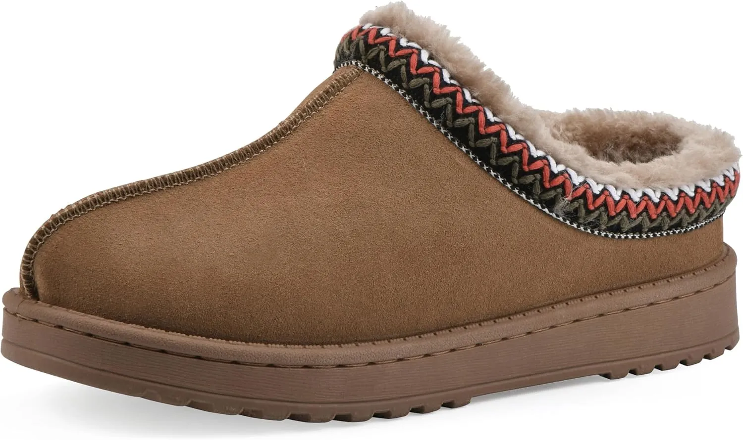 WHITE MOUNTAIN Women's Iceberg Faux Fur Slipper Clog