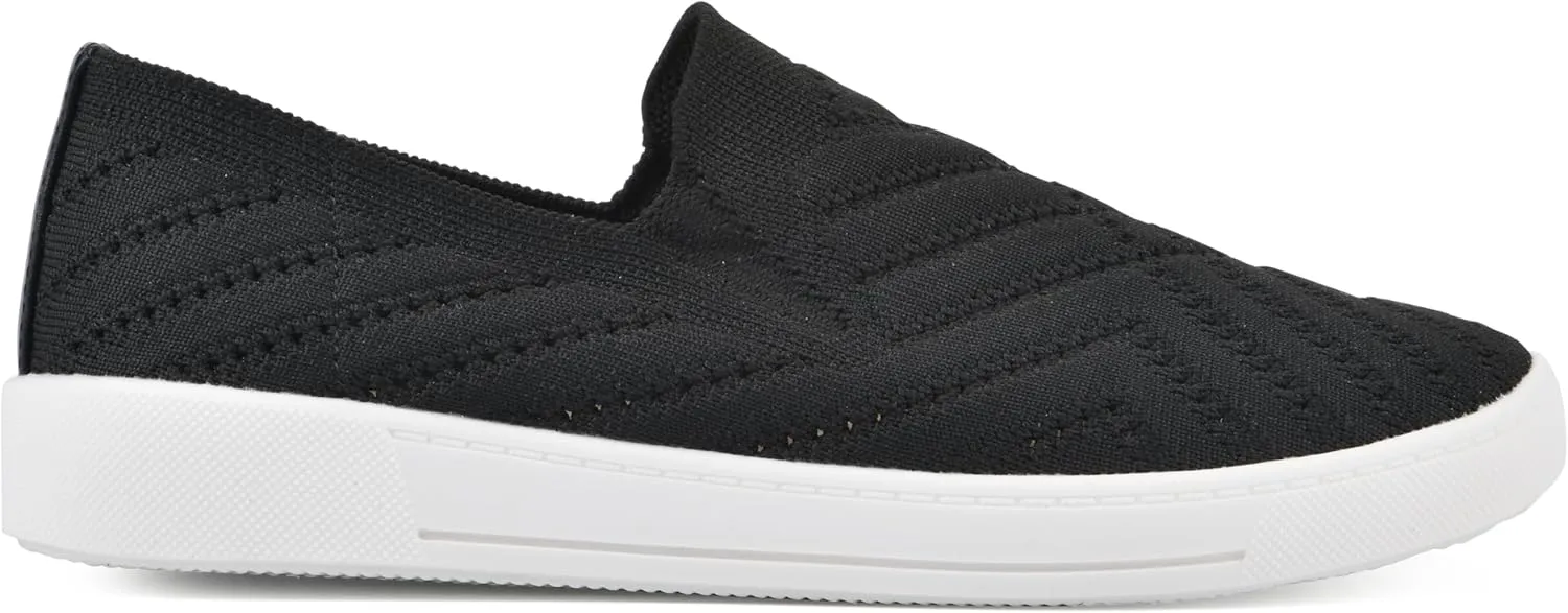 WHITE MOUNTAIN Women's Upbear Woven Knit Sneaker